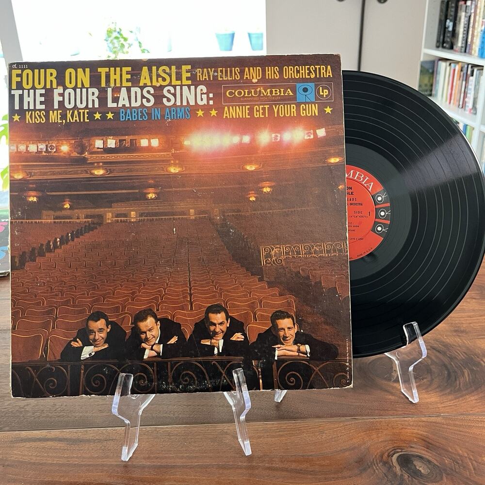 The Four Lads Sing Four On The Aisle Ray Ellis Vinyl LP 1958 Columbia CL 1111